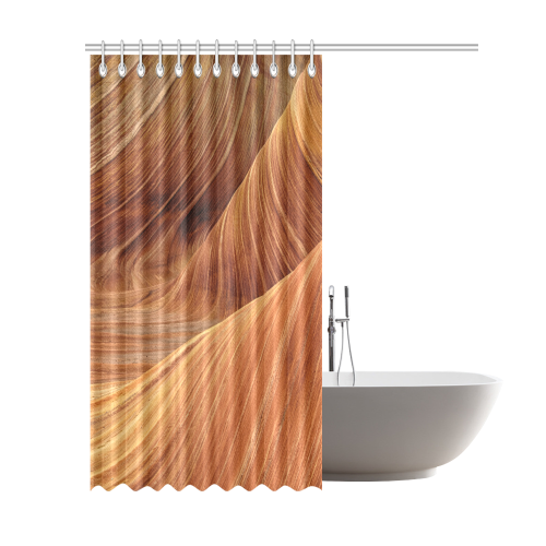 Sandstone Shower Curtain 69"x84"