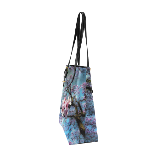 Cherry blossomL Euramerican Tote Bag/Small (Model 1655)