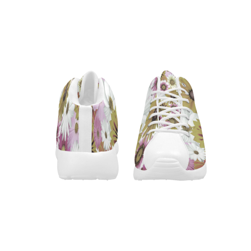 Spring Time Flowers 4 Women's Basketball Training Shoes (Model 47502)