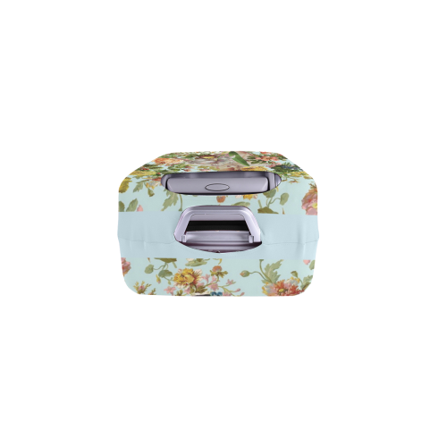 Flowers Abound Luggage Cover/Small 18"-21"