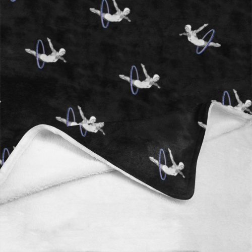 Hoop Diving Ultra-Soft Micro Fleece Blanket 60"x80"