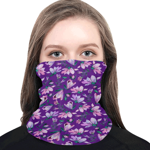 Purple Spring Multifunctional Dust-Proof Headwear (Pack of 5)