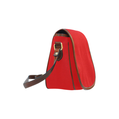 basic red solid color Saddle Bag/Large (Model 1649)