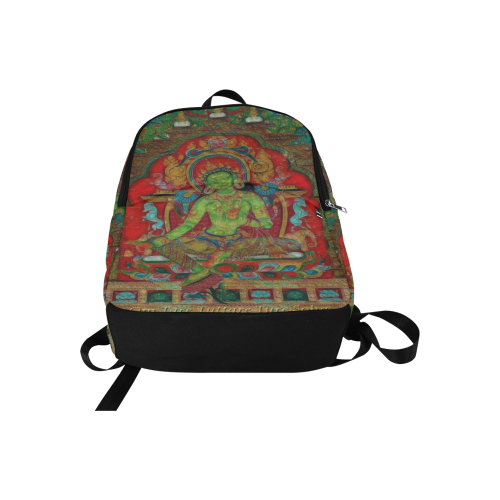 Green Tara from Tibetan Buddhism Fabric Backpack for Adult (Model 1659)