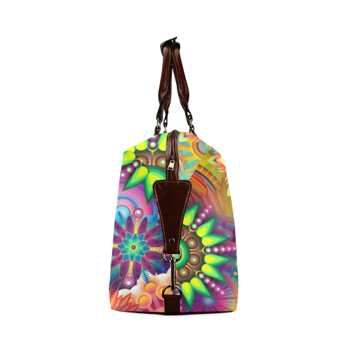 Colorful Abstract Classic Travel Bag (Model 1643) Remake