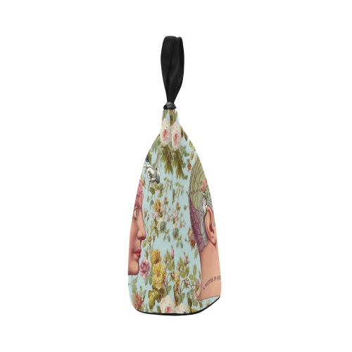 Away with the Birds Nylon Lunch Tote Bag (Model 1670)