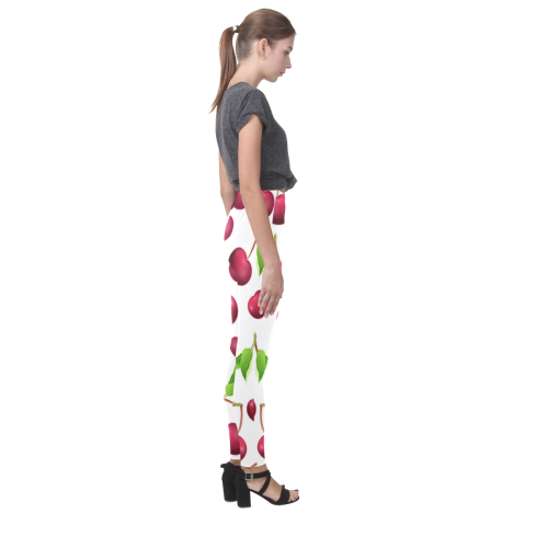 Red Cherries Cassandra Women's Leggings (Model L01)