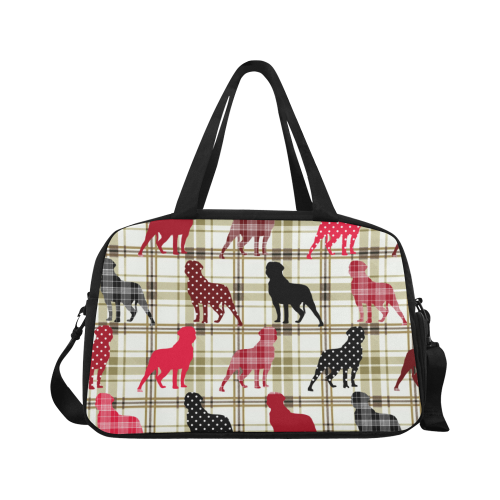 Mastiff Weekend Travel Bag (Model 1671) (D2550893) Fitness Handbag (Model 1671)