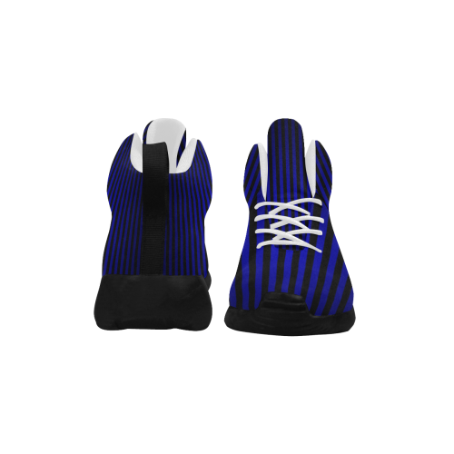 Midnight Blue Stripes Men's Chukka Training Shoes (Model 57502)