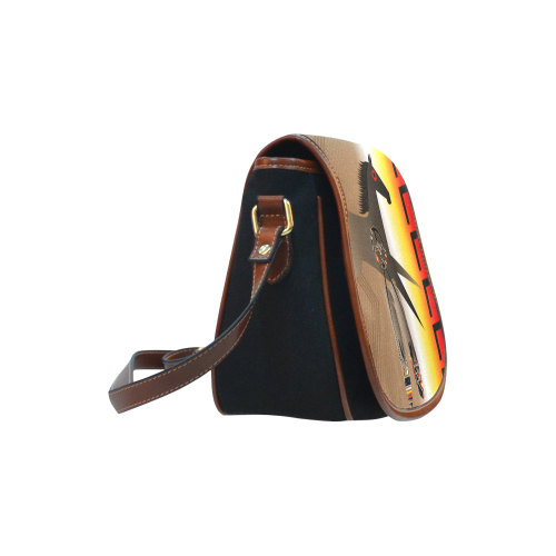 War Horse Saddle Bag/Small (Model 1649)(Flap Customization)