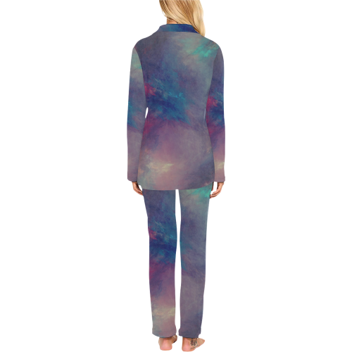 space7 Women's Long Pajama Set
