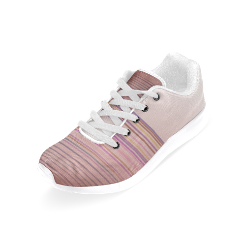 ETHNIC-BLOCKS lines 50s elements Women's Running Shoes/Large Size (Model 020)