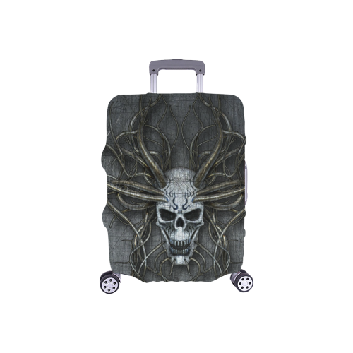 Skull Maniac Creepy Luggage Cover/Small 18"-21"