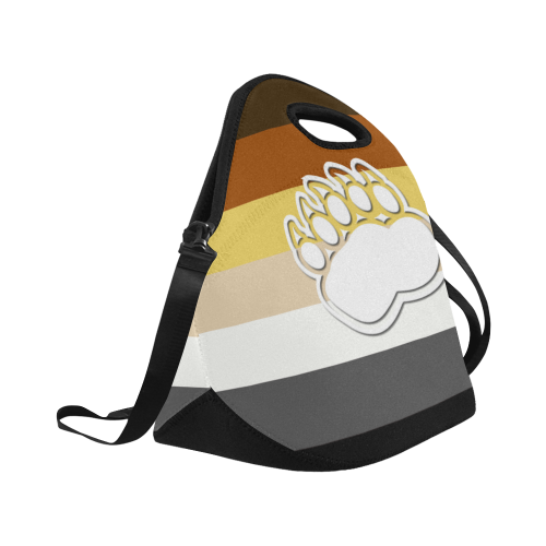Gay Bear Flag Neoprene Lunch Bag/Large (Model 1669)