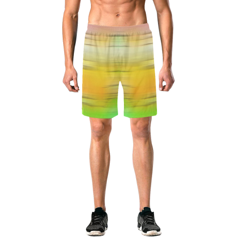 noisy gradient 2 by JamColors Men's All Over Print Elastic Beach Shorts (Model L20)