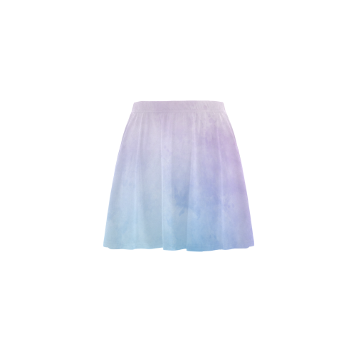 Lovely Aquarell Moves Mini Skating Skirt (Model D36)