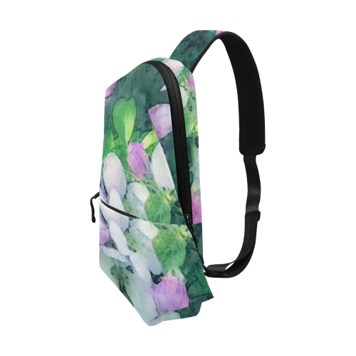 Apple Blossom. Inspired by the Magic Island of Gotland. Chest Bag (Model 1678)