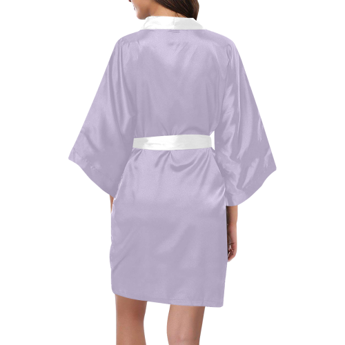 Pastel Lilac Kimono Robe