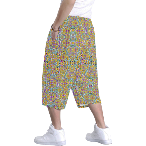 pearls as candy Men's All Over Print Baggy Shorts (Model L37)