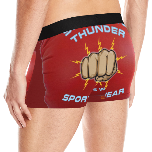 Shocking Thunder Boxer Briefs Men Men's All Over Print Boxer Briefs (Model L10)