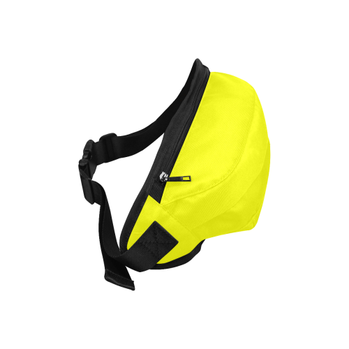 Bright Neon Yellow Fanny Pack/Large (Model 1676)