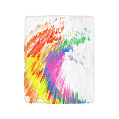 Explosion Popart by Nico Bielow Ultra-Soft Micro Fleece Blanket 40"x50"