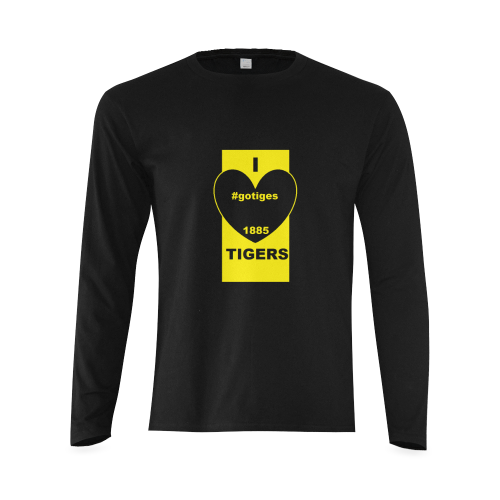 TIGERS- Sunny Men's T-shirt (long-sleeve) (Model T08)