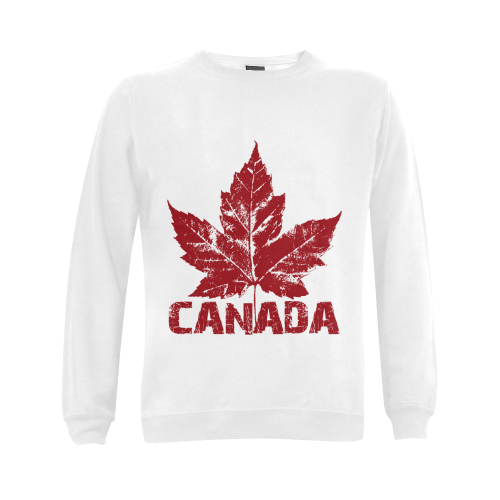 Cool Canada Souvenir Sweatshirts Gildan Crewneck Sweatshirt(NEW) (Model H01)
