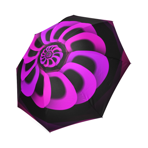 Pink rose Foldable Umbrella (Model U01)