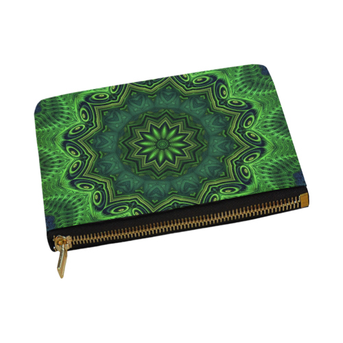 Harmony in Green Carry-All Pouch 12.5''x8.5''