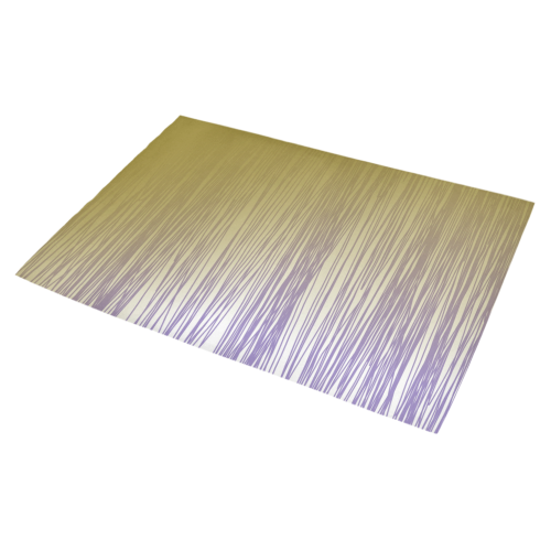 LINES GOLD PINKS Azalea Doormat 30" x 18" (Sponge Material)
