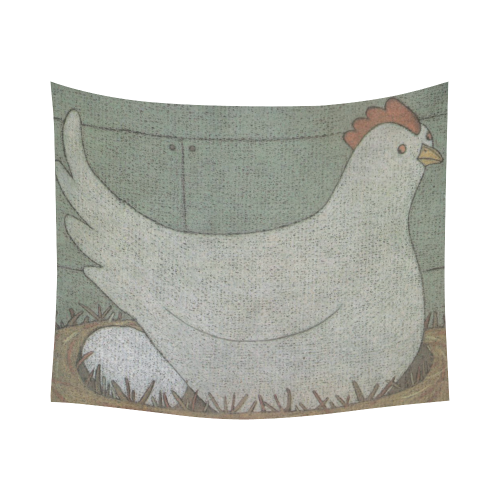BABIES Cotton Linen Wall Tapestry 60"x 51"
