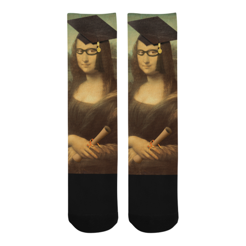 Mona Lisa Graduation Trouser Socks