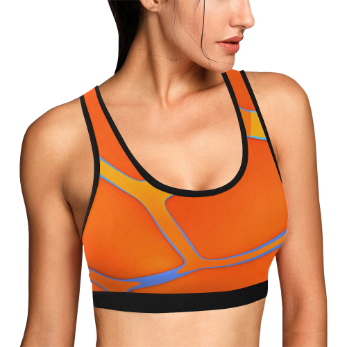 Nothing Rhymes With Orange Women's All Over Print Sports Bra (Model T52)
