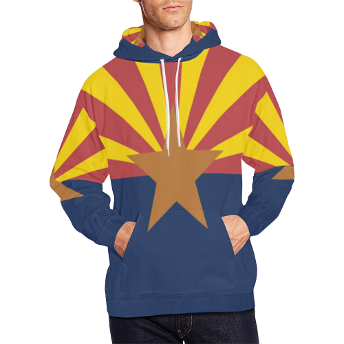 ARIZONA All Over Print Hoodie for Men (USA Size) (Model H13)