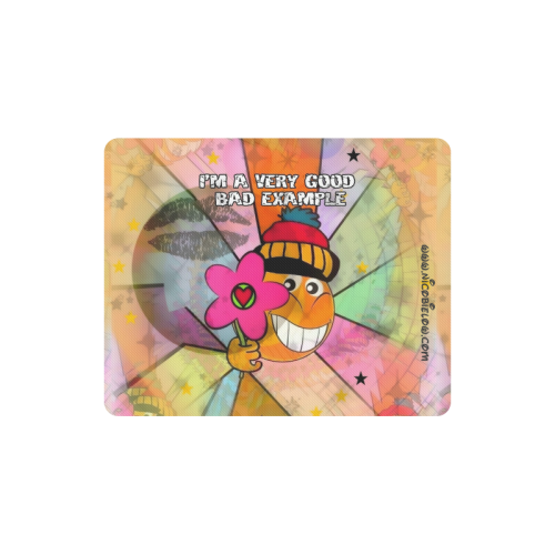 I´m a very good Bad Example Popart by Nico Bielow Rectangle Mousepad