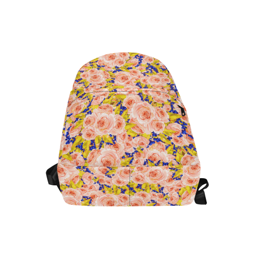 Rose Flower Unisex Classic Backpack (Model 1673)
