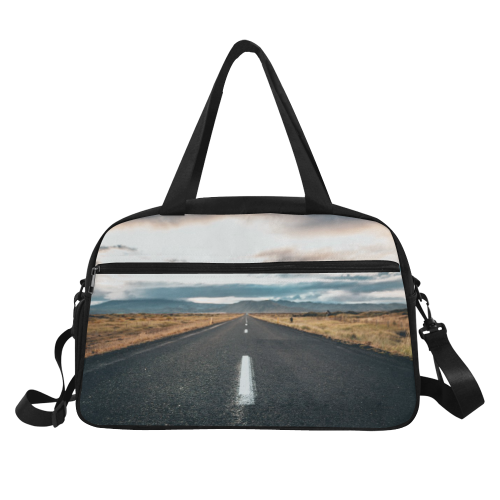 Asphalt Highway | Fitness Handbag (Model 1671)