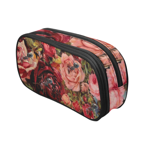 Ants n Roses Pencil Pouch/Large (Model 1680)