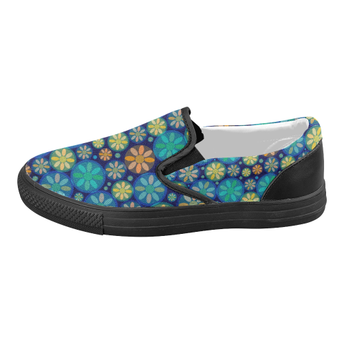 zappwaits 05 - Good afternoon! Women's Slip-on Canvas Shoes (Model 019)