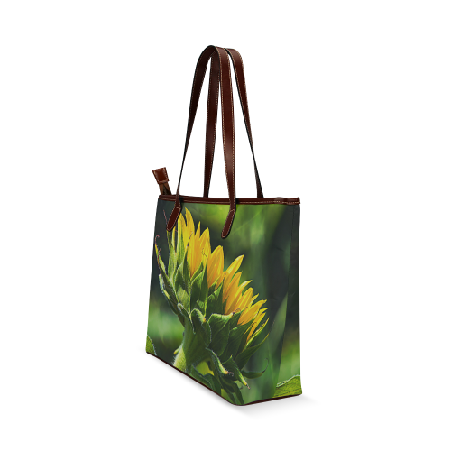 Sunflower New Beginnings Shoulder Tote Bag (Model 1646)