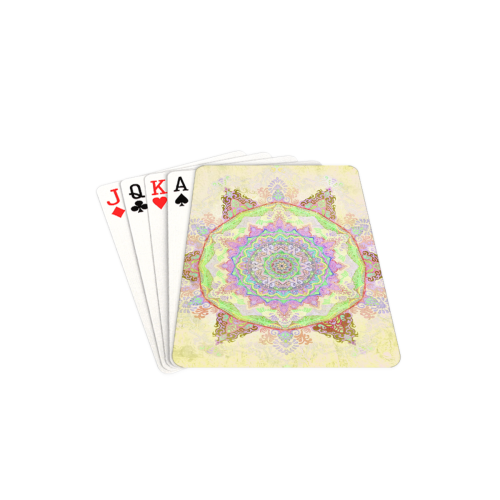 india 3 Playing Cards 2.5"x3.5"