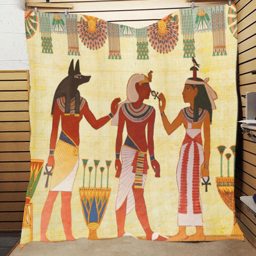 Egyptian Vogue Quilt 60"x70"