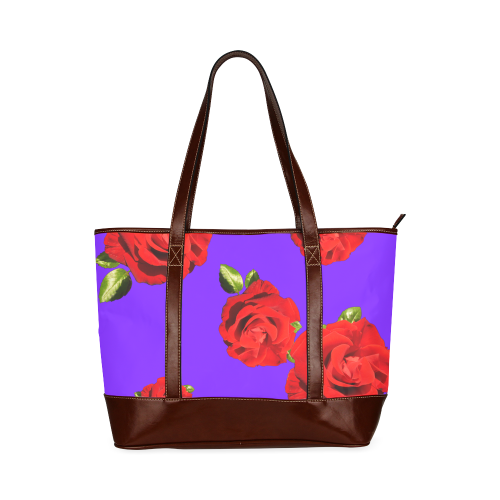Fairlings Delight's Floral Luxury Collection- Red Rose Handbag 53086j9 Tote Handbag (Model 1642)