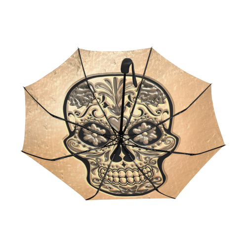 Skull20170493_by_JAMColors Anti-UV Auto-Foldable Umbrella (Underside Printing) (U06)