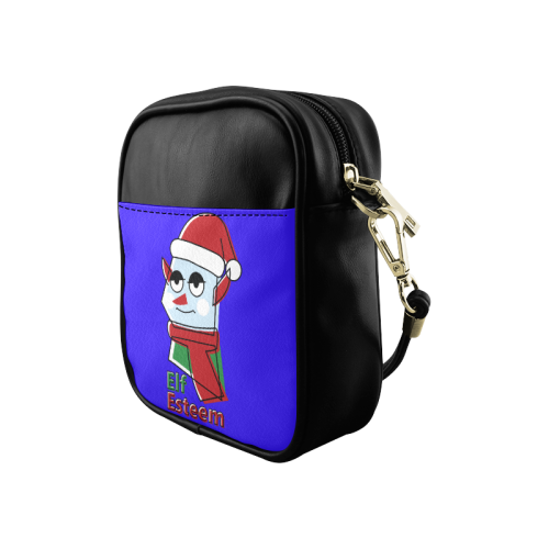 Elf Esteem CHRISTMAS BLUE Sling Bag (Model 1627)