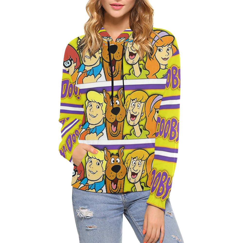 scooby doo hoodie women's