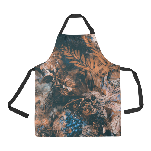 flowers All Over Print Apron