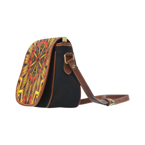 Butterfly Spirit Saddle Bag/Small (Model 1649)(Flap Customization)