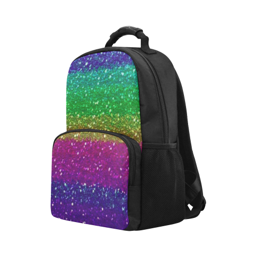 Glitter bag Unisex Laptop Backpack (Model 1663)
